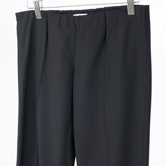 Brunello Cucinelli SS/15 Black Stretch-Wool Pull-On Trousers - Picture 3 of 9